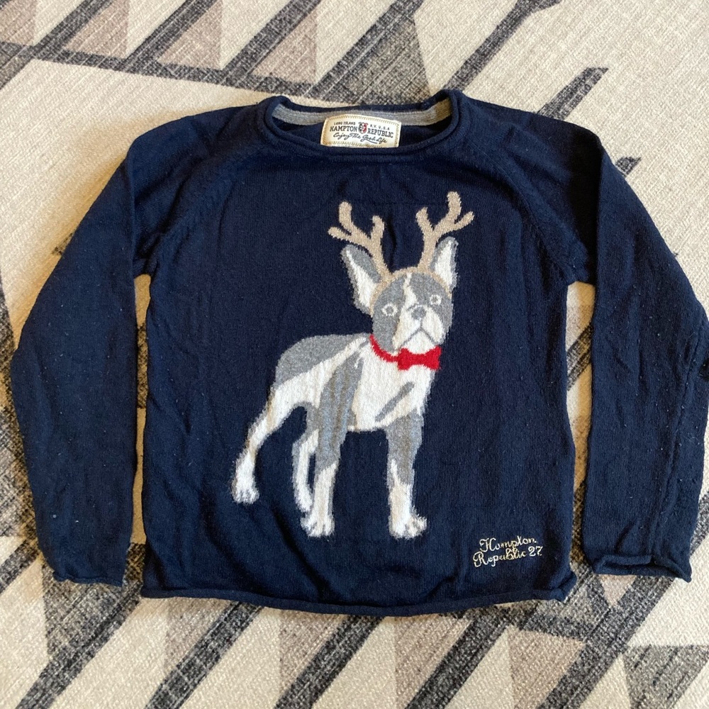 Hampton RepublicTerrier Winter Sweater, 3-4 years